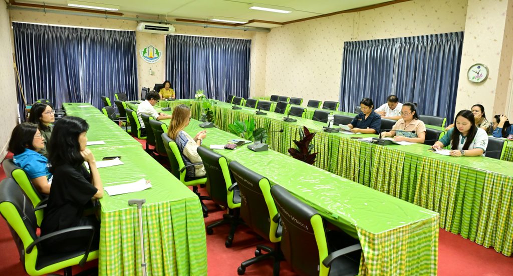 ภาพและข่าว : การประชุมบุคลากรคณะสิ่งแวดล้อมและทรัพยากรศาสตร์ มหาวิทยาลัยมหาสารคาม ประจำปี พ.ศ.2568 ครั้งที่ 4/2568