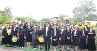 หลักสูตร กศ.บ.สิ่งแวดล้อมศึกษาและเกษตรศึกษา คณะสิ่งแวดล้อมและทรัพยากรศาสตร์ มหาวิทยาลัยมหาสารคาม ศึกษาดูงานที่โรงเรียนลำปลายมาศ อำเภอลำปลายมาศ จังหวัดบุรีรัมย์