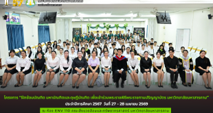 โครงการ “ฝึกซ้อมบัณฑิต มหาบัณฑิตและดุษฏีบัณฑิต เพื่อเข้าร่วมพระราชพิธีพระราชทานปริญญาบัตร มหาวิทยาลัยมหาสารคาม ประจำปีการศึกษา 2567 คณะสิ่งแวดล้อมและทรัพยากรศาสตร์ มมส
