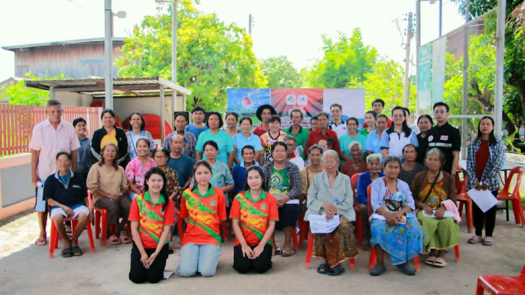 CMARE ร่วมเป็นวิทยากร เสริมศักยภาพเกษตรแปลงใหญ่บ้านโพนสามัคคี รับมือภัยแล้งและการเปลี่ยนแปลงสภาพภูมิอากาศ
