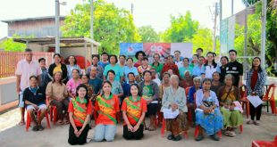 CMARE ร่วมเป็นวิทยากร เสริมศักยภาพเกษตรแปลงใหญ่บ้านโพนสามัคคี รับมือภัยแล้งและการเปลี่ยนแปลงสภาพภูมิอากาศ