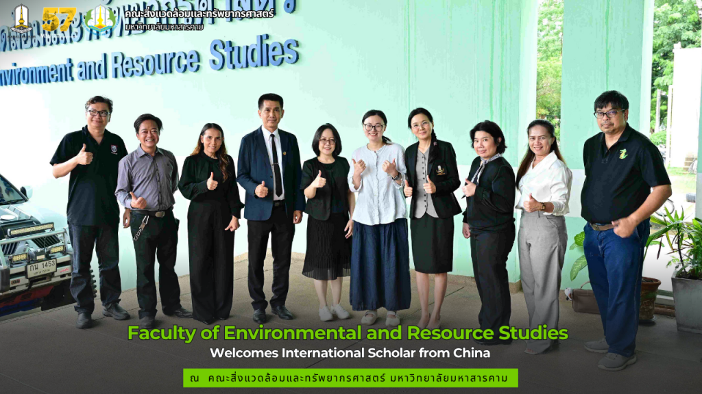 Faculty of Environmental and Resource Studies Welcomes International Scholar from China