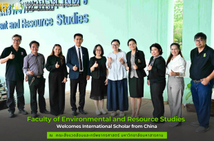 Faculty of Environmental and Resource Studies Welcomes International Scholar from China