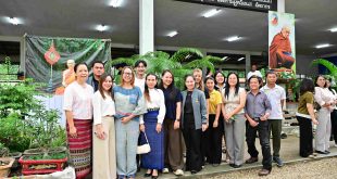คณะสิ่งแวดล้อมและทรัพยากรศาสตร์ มหาวิทยาลัยมหาสารคาม เข้าร่วมกิจกรรมโครงการทำนุบำรุงศิลปวัฒนธรรมและส่งเสริมพระพุทธศาสนา เนื่องในวันสำคัญทางพระพุทธศาสนา “วันอาสาฬหบูชา ประจำปีพุทธศักราช 2569” ณ วัดกู่แก้ว ตำบลขามเรียง อำเภอกันทรวิชัย จังหวัดมหาสารคาม