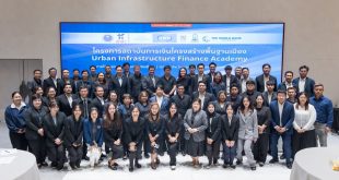 CMARE ร่วมสนับสนุนเทศบาลเมืองมหาสารคาม พัฒนาแนวคิดการลงทุนโครงสร้างพื้นฐานเมืองอย่างยั่งยืน