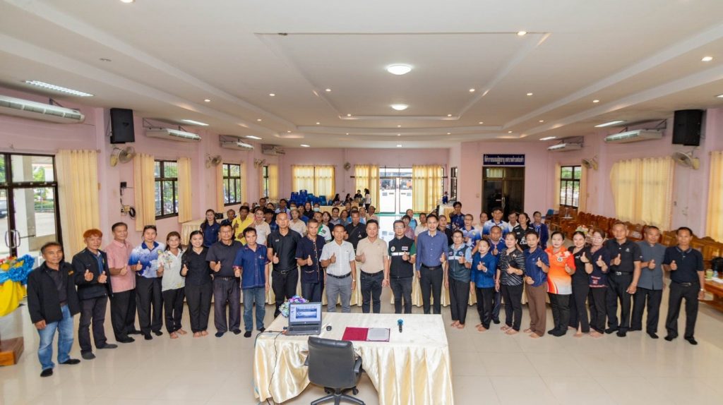 CMARE ร่วมเสริมความพร้อมชุมชนร่องคำ รับมือความเสี่ยงจากสภาพภูมิอากาศ ภัยพิบัติ และ PM2.5 